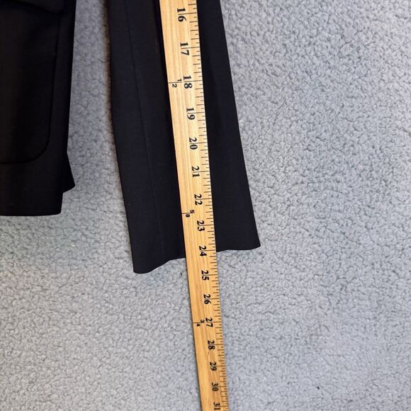 Talbots Blazer Womens 4 Black Wool Katie Fit Career Business Preppy NWT - Picture 9 of 10